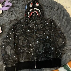 Black Bape Camo full zip